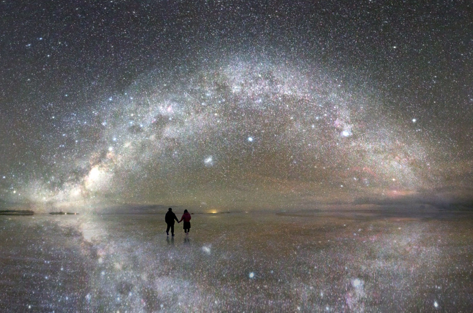 星空の撮り方第十回　「ウユニ塩湖の星」
